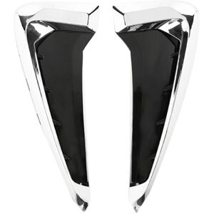 Tlily - For-BMW X5 F15 X5M F85 2014-2018 Chrome Car Side Body Intake Grille Fender Air Wing Vent Decoration Cover Trim