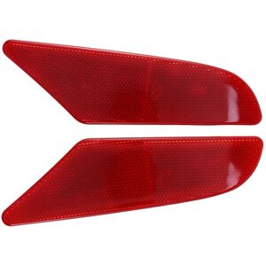 Tlily - for C27 2017 2018 2019 Red Plastic Rear Tail Fog Lamp Light Warning Reflector Trim