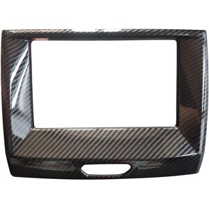 Tlily - For Ford Ranger Everest Endeavor 2015+ Carbon fiber Inner Center Navigation Cover Trim Frame Decorator Car Accessories
