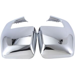 Tlily - For Ford Transit Custom Left & Right Side Painted Wing Mirror Cover Rear View Mirror Cover Silver 2064129 1809084