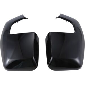 Tlily - For Ford Transit Left & Right Side Painted Wing Mirror Cover Rear View Mirror Cover Glossy Black 2064129 1809084