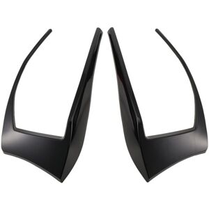 Tlily - For -Golf 7 MK7 gtd 2012-2015 Rear Bumper Splitter Canard Fog Lamp Light Air Vent Side Trim Cover Bright Black