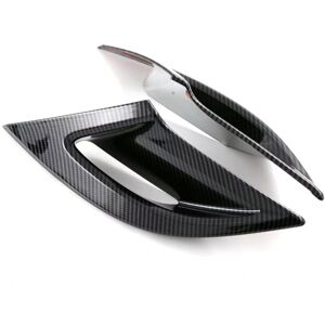 Tlily - For Honda Accord 2023 2024 11Th Car Front Fog Light Lamp Cover Trim Exterior Accessorie (abs Carbon Fiber)