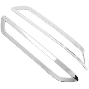 Tlily - For Hyundai Sonata DN8 10th 2019 2020 Car Accessories abs Chrome Rear Reflector Fog Light Lamp Cover Trim Bezel Frame