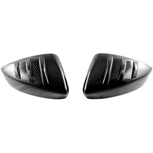 Tlily - For Mazda CX-50 CX50 2023 Car Side Rear View Mirrors Cover Frame Trim Accessories (abs Carbon Fiber)
