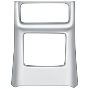 Tlily - For Mazda CX-60 2022-2023 rhd Car Rear Air Conditioner Vent Outlet Frame Anti-Kick Panel Cover Trim Silver