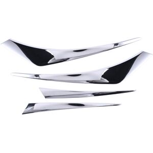 TLILY For Mazda CX-8 CX8 2018 2019 Rear Tail Light Eyebrow Cover Trim Rear Brake Lamp Strips Trim Exterior Styling