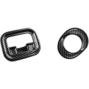 Tlily - For Mercedes Benz c Class W206 2022 Car Electronic Handbrake Headlight Switch Cover Trim frame Sticker Accessories