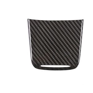 TLILY For Porsche 718 911 2012-2019 Dry Carbon Fiber Central Control Storage Box Cover Trim Sticker Decoration Car Accessories