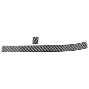 TLILY For S2000 2000-2009 Soft Carbon Fiber Center Console Co-Pilot Dashboard Trim Strip Sticker Interior Accessories
