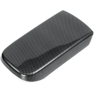 Tlily - For Seeker 2023 2024 Center Console Armrest Box Lid Cover Trim Accessories ,abs Carbon Fiber