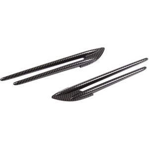 Tlily - For Subaru brz Toyota 86 GT86 2021-2020 Car Body Side Fender Air Vent Outlet Cover Trim Auto Accessories Carbon Fiber
