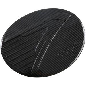 Tlily - For Subaru Crosstrek 2023 2024 Car Fuel Filler Door Gas Tank Cap Trim Cover Accessories abs Carbon Fiber