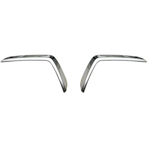 Tlily - For Subaru Crosstrek Impreza 2024 Car Front Bumper Fog Lamp Eyebrow Cover Trim Accessories