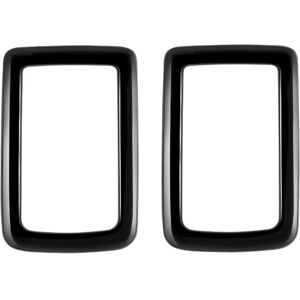 Tlily - For Toyota Alphard 40 Series 2023+ Car Gloss Black Second Row Seat Slide Rail Adjustment Trim Frame