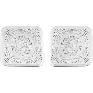 Tlily - For Toyota Alphard 40 Series 2023+ Stainless Steel Car Styling Trunk Small Speaker Cover Interior Accessories