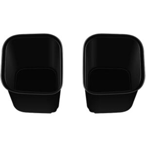 TLILY For Toyota Alphard/Vellfire 40 Series 2023+ Car Middle Row Seat Cup Holder Storage Box Silica Car Interior Accessories