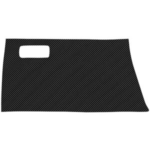 Tlily - For Toyota Alphard/Vellfire 40 Series 2023+ Car pu Leather Co-Pilot Anti-Kick Glove Box Trim Pad Carbon Fiber Pattern