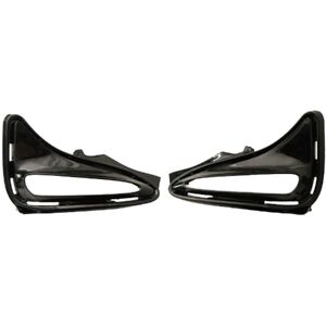 Tlily - For Toyota Corolla 2017-2019 (l xle le) drl Fog Light Bezel Cover Left Right Fog Light Frame 8148202660 8148102670