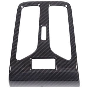 Tlily - For X1 IX1 U11 2023 2024 Carbon Fiber Look Car Rear Air Vent Conditioning Outlet Cover Trim Auto Accessories