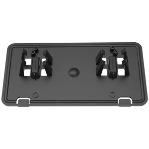 TLILY Front Bumper License Plate Bracket Holder Cover Frame JL3Z-17A385-BA for Ford F150 2018 2019 2020 Accessories ,Black