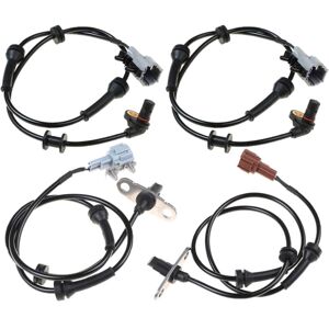 Tlily - Front Rear Left Right abs Wheel Speed Sensor for Navara D40 Pritsche 47901-EB300 47900-EB300 47910-EA025