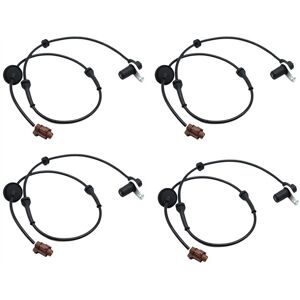 Tlily - Front Rear Left & Right abs Wheel Speed Sensor for Nissan X-Trail T30 47911-8H300 47910-8H300 47901-8H300 47900-8H300
