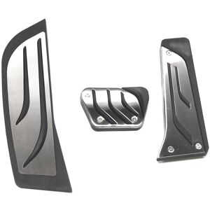TLILY Gas Brake Foot Pedal Cover Kit RHD for 1 2 3 4 5 7 Series X3 X4 X5 X6 F30 F10 E39 E90 E60 Car Rest