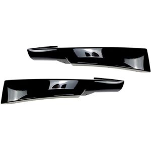 Tlily - Glossy Black Front Bumper Lip Corner Cover Trim Lower Protector Splitter Spoiler for E90 320I 330I 09-12