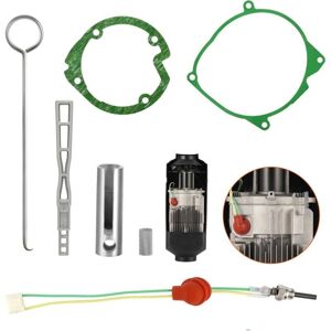 MUMU Glow Plug Repair Kit, 12V 5KW 8KW Stationary Diesel Heater Glow Plug Kit with Filter, Car Ceramic Heater Replacement Parts Suitable for Diesel Heater