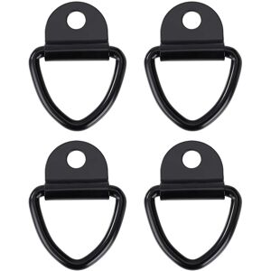 Memkey - Lashing Hook, Heavy Duty Stainless Steel V-Ring Anchor Ring for Trailers, Trucks and Warehouses, 4 Pack