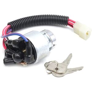 Tlily - Ignition Starter Switch TC020-31822 for Kubota Tractor L2501 L2600 L2800 L3000 L3200 L4300 L4400 MX4700 MX5000 MX5100