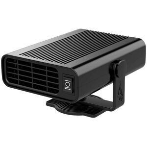 CYSLMUK 2 in 1 Car Heater 12V 120W Portable Car Fast Defroster 360 Degree Rotating Car Windshield Defroster with Cigarette Lighter Plug (Black)