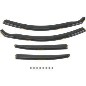 Maxpeedingrods - In-Channel Rain Guards for Audi A3/S3 2013-2020 Front Rear 4PC Black Tinted