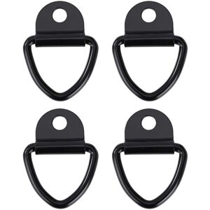 Memkey - Lashing Hook, Heavy Duty Stainless Steel V-Ring Anchor Ring for Trailers, Trucks and Warehouses, 4 Pack