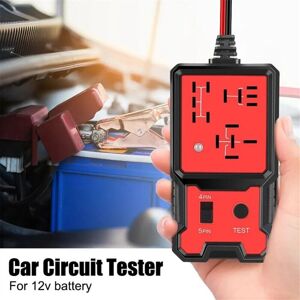 Tlily - led Indicator Light Car Battery Checker Electronic Test Car Relay Tester Diagnostic Tool Accessories Universal 12V