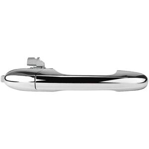 ZVD Left Exterior Door Handle - Front Right Side - Passenger Side - Chrome - Left Driver Side (Right Passenger Side) - Replacement Accessory Fiat 500