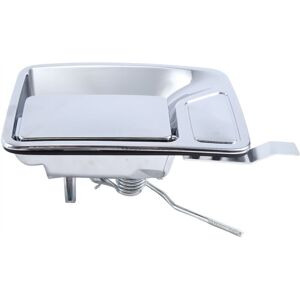 Tlily - Rear Right Exterior Outside Door Handles Set Chrome New for Ford Super Duty Crew Cab 1999-2016