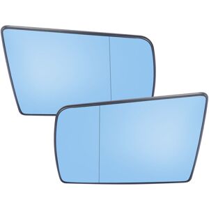 Tlily - Left+Right Side Wing Mirror Glass Heated with Backing Plate lh rh for c W202 e W210 s W140 1994-2000