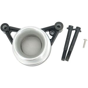 TLILY Motorcycle Air Cleaner Intake Filter Cover Velocity Stack for Harey Nightster 975 RH 975 Nightster 975 2022 2023(Silver)