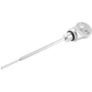 Tlily - Motorcycle Engine Oil Dipstick Drain Screw Plug with Key Tool for vespa Sprint Primavera 125 150(Silver)