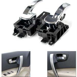 Ymyny - Nissan Qashqai 2007-2013 Door Handle Left & Right 80671-JD00E 80670-JD00E 2pcs (Front Seat).