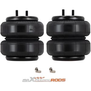 MAXPEEDINGRODS Pair 2500 LBS Universal Air Suspension Sping Bag for Truck Caravan Towing Kit