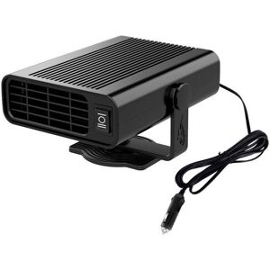 AOUGO Portable Car Heater, Portable Car Defroster, 360° Rotating Base, Winter Electric Car Heater, Car Windshield Defroster Radiator for Cars with 12V