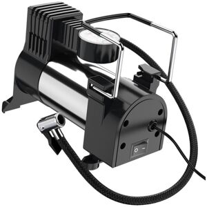 Tlily - Portable Electric Tire Inflator Pump: Multifunction Vehicle Air Pump with 12V Compressor for Small Vehicles