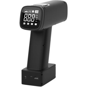 Tlily - Portable Smart Air Compressor Cordless Tire Inflator Pump With Digital Rechargeable Li-ion Battery For Car Motorcycle