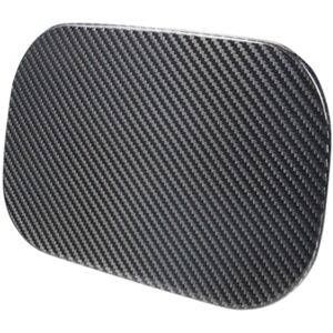 Tlily - Real Carbon Fiber for Cadillac XT4 2018 2019 Car Gas fuel tank Cover Oil Tank Cap Sticker Trim Decorative Accessories
