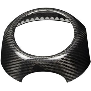Tlily - Real Carbon Fiber Steering Wheel Cover for R55 R56 R57 R58 R60 R61 Sticker