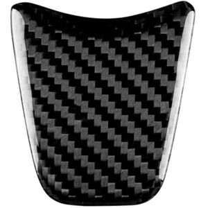 Tlily - Real Hard Carbon Fiber Sticker for 595 2012 2013 2014 2015 Car Steering Wheel Cover Accessories