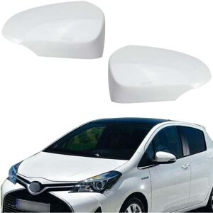 ZVD Rearview Mirror Cover, Car Exterior Mirror Shell Rearview Mirror Cap Compatible with Yaris